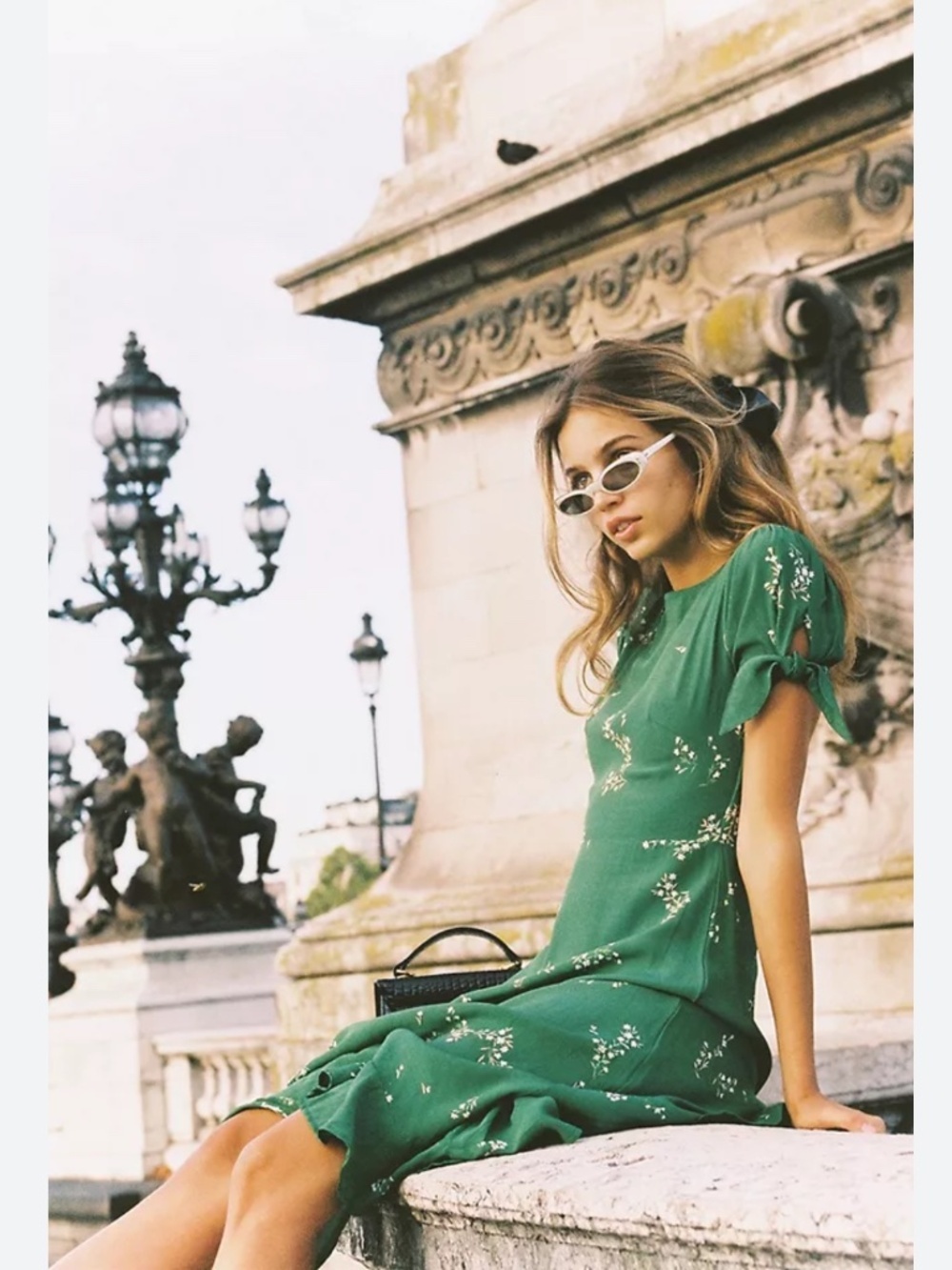 Faithfull The Brand Emilia Floral Midi Dress L